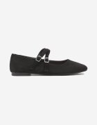 vices Balerini Plate Negre cu Barete Decorative Zinollia
