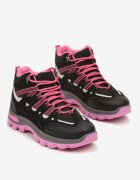 vices Bocanci de trekking Negru-Fuchsia cu șireturi Afellie