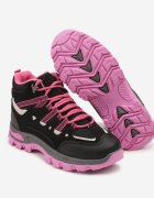 vices Bocanci de trekking Negru-Fuchsia cu șireturi Afellie