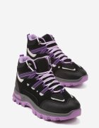 vices Bocanci de trekking Negru-Violet cu carâmb înșiretat Afellie