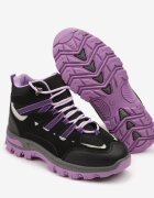 vices Bocanci de trekking Negru-Violet cu carâmb înșiretat Afellie