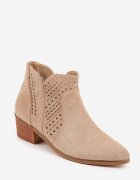 vices Botine Bej Cowboy cu Toc gros cu Tiv ajurat Selahra