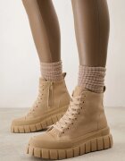 vices Botine Bej închis cu platformă Viuan