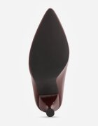 vices Botine Bordeaux Elastice cu Toc Clepsidră Noraye