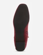 vices Botine Bordo cu cristale cu toc Vortisha