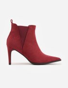 vices Botine Bordo cu toc cui în stil clasic cu inserție elastică Vittania