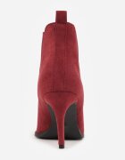 vices Botine Bordo cu toc cui în stil clasic cu inserție elastică Vittania