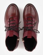 vices Botine Bordo în stil Ghete cu motiv Piele de crocodil Alirriva