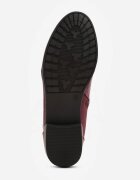 vices Botine Bordo în stil Ghete cu motiv Piele de crocodil Alirriva