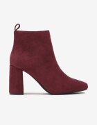 vices Botine Casual Bordeaux pe toc gros căptușite Ittarelle