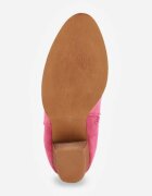 vices Botine cowboy Fucsia cu toc cu motiv geometric Sarori