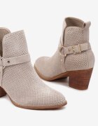 vices Botine Falfedi Bej deschis