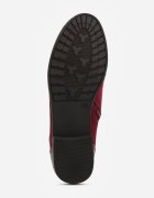vices Botine Ghete Bordo decorate cu elemente lăcuite Afridde