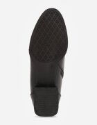 vices Botine Ghete Negre Decorate Cu Cusături Vamine