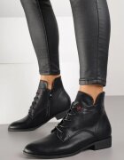 vices Botine Ghete Negre Miova