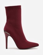 vices Botine Grena cu partea superioară tip șosetă cu toc stiletto Brattalie