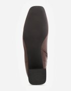 vices Botine maro cu toc conic cu carâmb elastic Giolaria