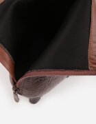 vices Botine Maro cu toc tip bobină Decorate cu Imprimeu Zaidora