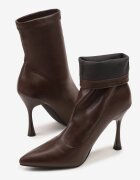 vices Botine Maro Elastice cu Toc Clepsidră Noraye