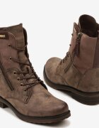 vices Botine Maro în stil Vintage cu șireturi Vemlora