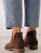 vices Botine Maro închis pe talpă plată decorate cu decupaj Felirwen