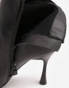vices Botine Negre Clasice cu toc stiletto Tikolisse