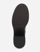 vices Botine Negre cu tijă mulată pe toc gros și platformă Russona