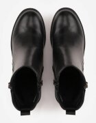 vices Botine Negre cu toc cu fermoar decorativ Leriene