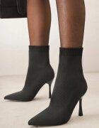 vices Botine Negre cu toc cui cu carâmb elastic Nallafia