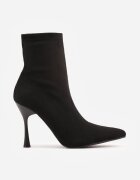 vices Botine Negre cu Toc Cui în Stil Clepsidră Noraye