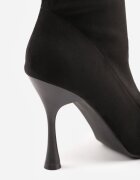 vices Botine Negre cu Toc Cui în Stil Clepsidră Noraye