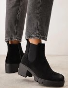 vices Botine Negre cu toc gros Ruiha