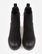 vices Botine Negre cu toc gros Ruiha