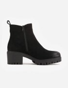 vices Botine Negre cu toc gros Ruiha