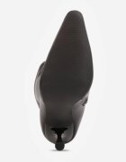 vices Botine Negre cu Toc Stiletto cu Carâmb Aderent Adonella