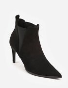 vices Botine Negre cu toc stiletto în stil clasic cu inserție elastică Vittania