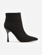 vices Botine Negre cu Toc Stiletto în Stil Clasic Tikolisse