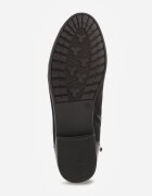 vices Botine Negre decorate cu elemente lăcuite în relief tip crocodil Olema