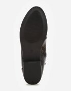 vices Botine Negre Elegante cu carâmb șiretuit Vlerrie