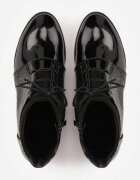 vices Botine Negre Elegante cu șireturi Vlerrie