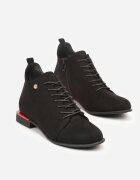 vices Botine Negre Ghete din imitație de piele întoarsă Aliff