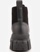 vices Botine Negre la gleznă pe platformă Viuana