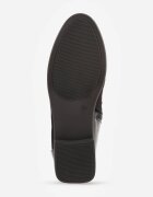 vices Botine negre lăcuite decorate cu ștanțare Uzvila