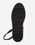 vices Botine Negre pe coturn și platformă Ornate cu fermoar Gattie