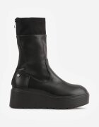 vices Botine Negre pe Talpă Groasă în Stil Grunge Anarriva