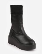 vices Botine Negre pe Talpă Groasă în Stil Grunge Anarriva