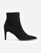 vices Botine Negre pe Toc Stiletto cu Tija Aderentă Mesiella