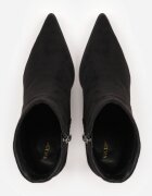 vices Botine Negre pe Toc Stiletto cu Tija Aderentă Mesiella