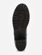 vices Botine Negre stil Chelsea cu toc gros Cezeire