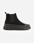 vices Botine Negre Stiletto peste gleznă pe platformă Divita